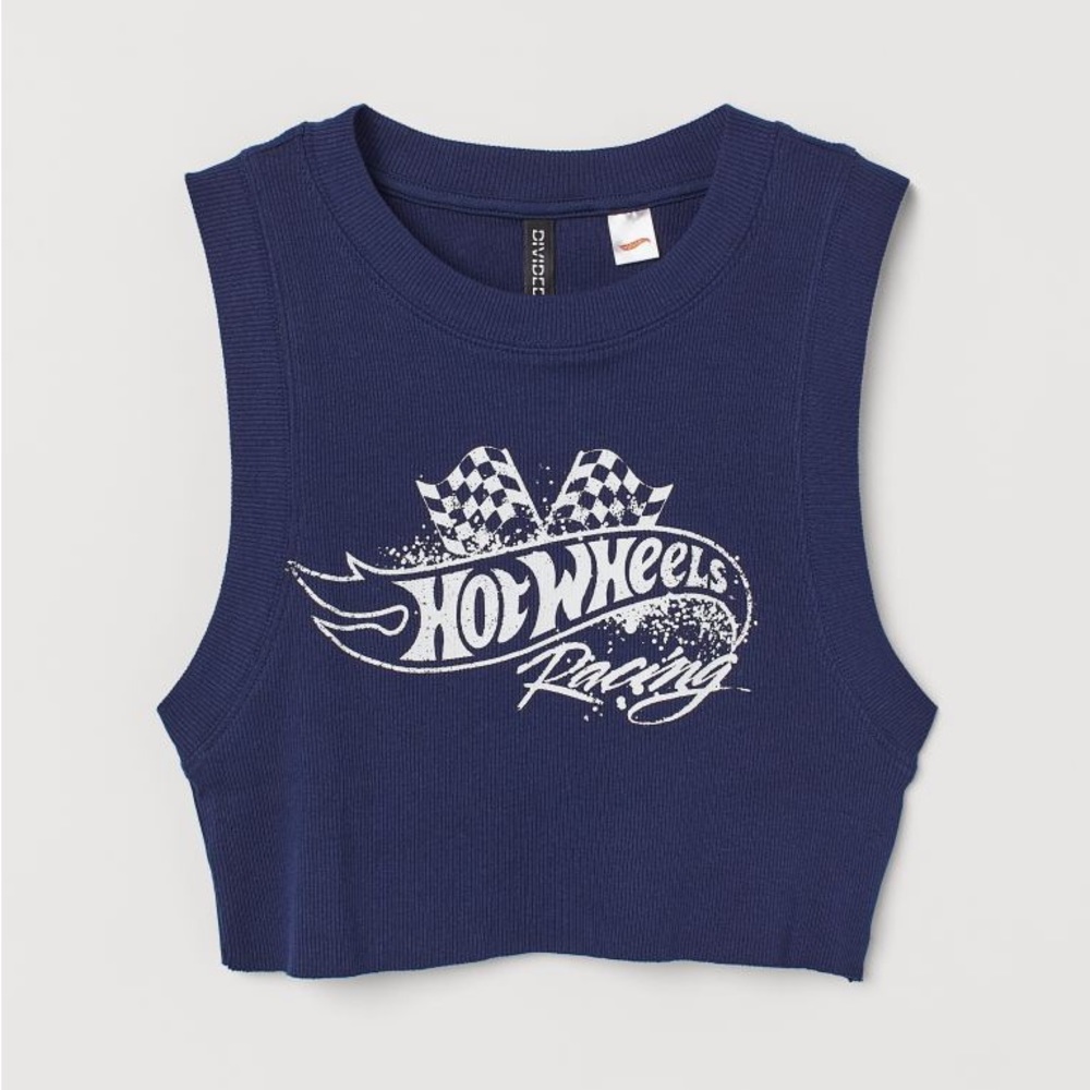 H&M | Hot Wheels crop top 🏎️💙